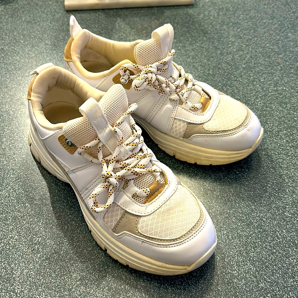 White Zara sneakers